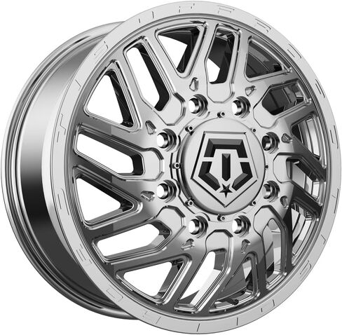 TIS 544BM Gloss Black with Milled Accents Wheel (22 x 22. inches /6 x 135 mm, 10 mm Offset) in Saudi Arabia