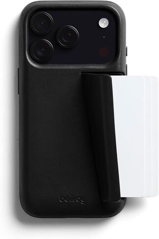 جراب هاتف Bellroy – 3 بطاقات لهاتف iPhone 17 Pro (حافظة iPhone جلدية، محفظة الهاتف) - صدئ in Saudi Arabia