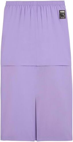 PUMA Womens Hello Kitty Woven Maxi Skirt Casual Casual - Purple in Saudi Arabia