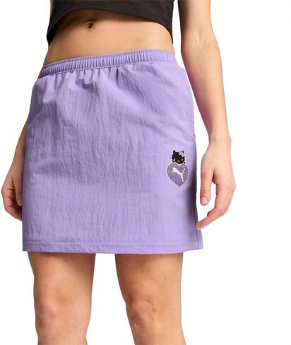 PUMA Womens Hello Kitty Woven Maxi Skirt Casual Casual - Purple in Saudi Arabia