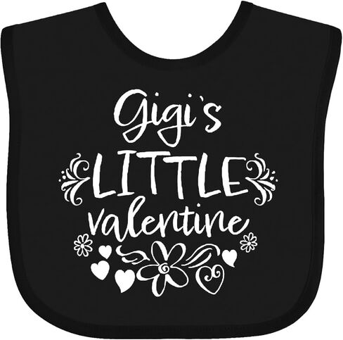 inktastic Gigi's Little Valentine Baby Bib in Saudi Arabia