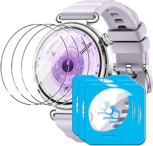 متوافق مع واقي الشاشة Garmin Venu 3S، طبقة تغطية كاملة للشاشة ثلاثية الأبعاد مضادة للخدش، صديق للحافظة، HD Ultra، 3 عبوات in Kuwait