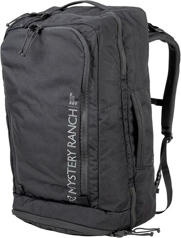 Mystery Ranch Mission Rover 45 Backpack – Duffel Bag with Side Handle, Lockable Zippers & Padded Laptop Sleeve – Black in Saudi Arabia