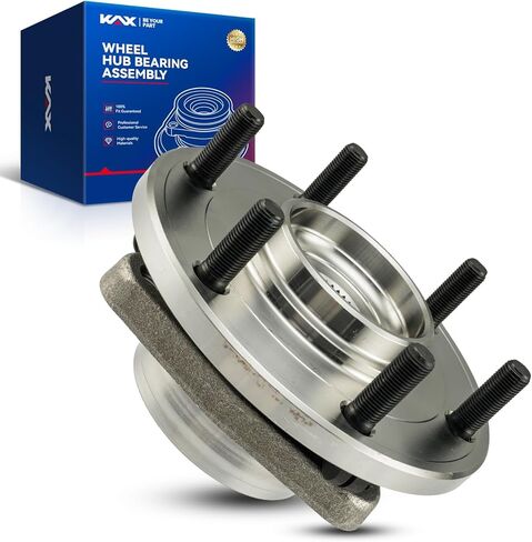 KAX 515155 Front Wheel Bearing Compatible with Nissan Titan 2012-2015 4WD, Nissan Armada 2012-2015 4WD,1pc Wheel Hub Assembly 6 Lugs W/ABS in Saudi Arabia