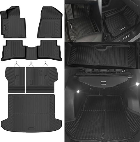 Naibeve Floor Mats for 2009-2013 Subaru Forester- All Weather Custom for Subaru Forester Floor Mats Cargo Mat Liners & Floor Liner Accessories in Saudi Arabia