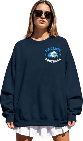 سويت شيرت نسائي لكرة القدم من ASTANFY، قميص كرة قدم، سويت شيرت برقبة دائرية وأكمام طويلة in Kuwait