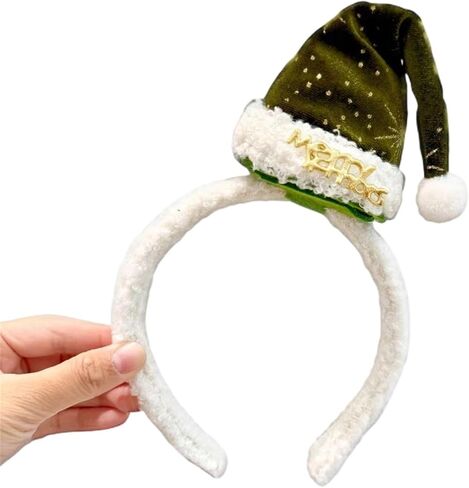 Honganda Women's Bunny Ear Headband Plush Rabbit Headpiece Hair Accessories for Easter Halloween Cosplay Party Costume in Saudi Arabia