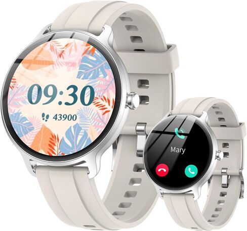 Smart Watch for Men Women(Answer/Make Calls), Smartwatch Built-in AI Voice, 1.27" HD Fitness Tracker with Heart Rate/Sleep/Step/SpO2 Monitor, 100+ Sports Modes, IP68 Waterproof Watch for Android iOS in Saudi Arabia