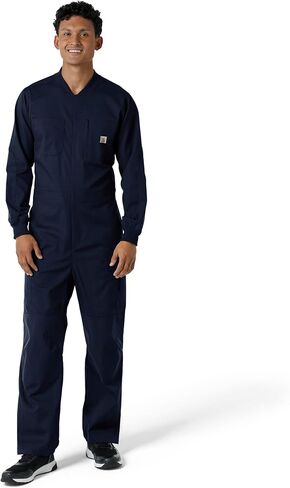 Carhartt Scrubs C22418 Men's Rugged Flex® Field & Rescue Ripstop Coverall Medium Dark Navy in Saudi Arabia