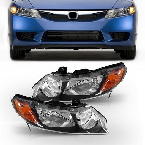 المصباح الأمامي الجانب الأيمن للركاب متوافق مع 2006 2007 2008 2009 2010 2011 Honda Civic HO2503125 in Kuwait