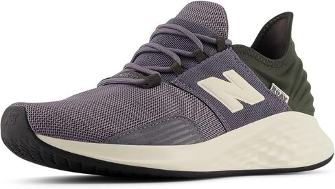 حذاء الجري Fresh Foam Roav V1 للرجال من New Balance، رمادي نبتون/أسود باهت، 9.5 in Saudi Arabia