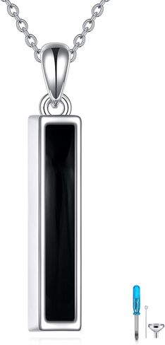 Daisy Urn Necklaces for Ashes Sterling Silver Teardrop Cremation Jewelry for Ashes Memory Jewelry for Women Men in Saudi Arabia