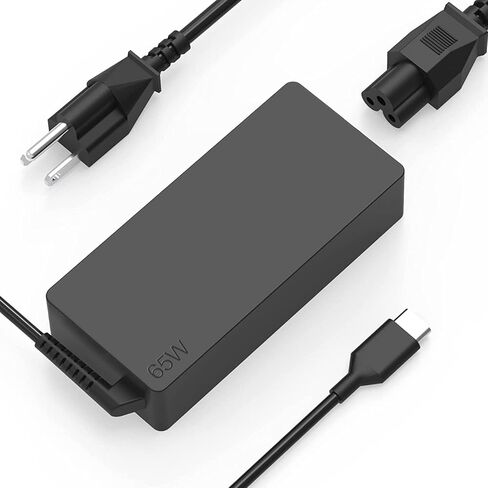 شاحن كمبيوتر محمول USB C 65W بديل لـ Dell Latitude 5285 5289 5290 7212 7275 7285 7290 7390 7420 Dell XPS 13 9350 9360 9365 9370 9380 Chromebook 3100 3400 5190 LA65NM190 مزود الطاقة in Kuwait
