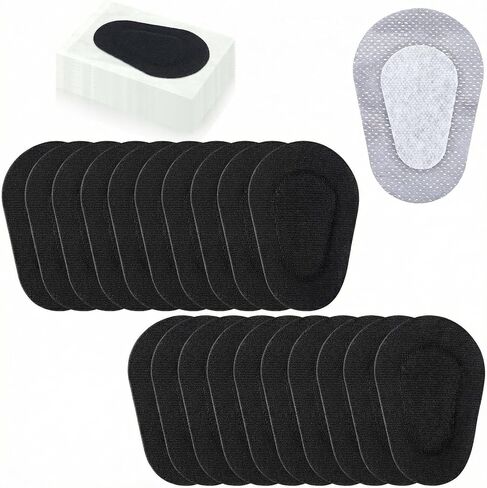 Sibba 20 x Eye Patches for Adults Adhesive Disposable Medical Eye Patch Light Blocking Eyes Pad Stickers Breathable Sleep Patches Non-Woven Adhesive Bandages Eyepatch for Amblyopia Lazy Eyes, 3.5x2.5" in Saudi Arabia
