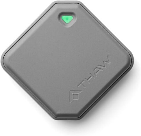 ثاو جهاز تدفئة محمول صغير قابل لإعادة الشحن | تسخين على الوجهين، حتى 4 ساعات، USB-C قابل لإعادة الشحن، هيكل متين مقاوم للصدمات، ضوء LED مدمج in Kuwait