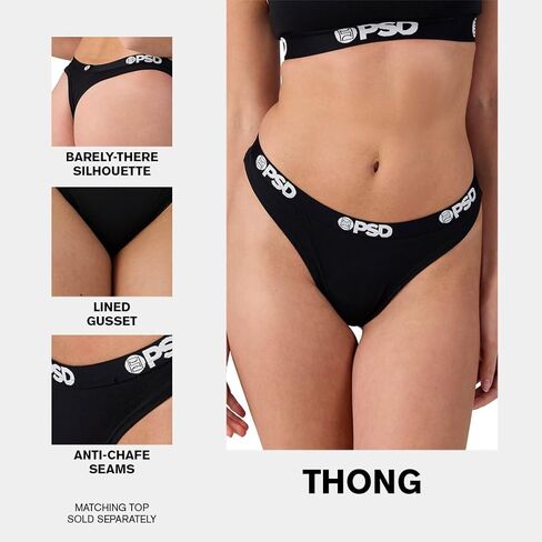 PSD Women's Mesh Thong - Minimal Coverage Women's Underwear - Comfortable Stretch Panties for Women in Saudi Arabia