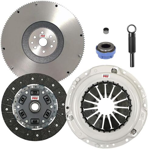 مجموعة القابض ClutchMaxPRO Performance Stage 2 مع دولاب الموازنة مع أسطوانة تابعة متوافقة مع 11/1994-2008 Ford Ranger Mazda B3000 3.0L (CP07141HDWS-FW167741-ST2) in Saudi Arabia