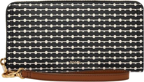 Fossil Logan Zip Clutch, Cayenne in Kuwait