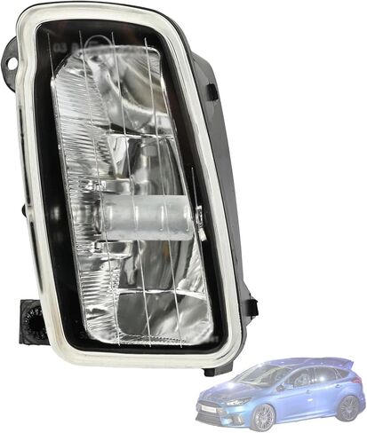 Fog Light-Front Right Fog Lamp Compatible with Ford Focus RS MK3 2015-2018/B-MAX JK 2012-2018 Replace AV1Z-15200-A AV11-15K201-AA AV11-15K201-AB Fog Light Replacement Kit in Saudi Arabia