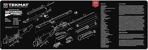 TekMat Original 12" x 36" Plain Gray - 1/8" Thick Oil Resistant Non-Slip Waterproof Scratchproof Washable Rifle Maintenance & Cleaning Mat in Saudi Arabia
