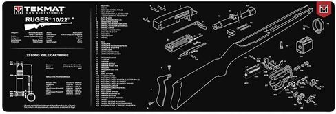 TekMat Original 12" x 36" Plain Gray - 1/8" Thick Oil Resistant Non-Slip Waterproof Scratchproof Washable Rifle Maintenance & Cleaning Mat in Saudi Arabia