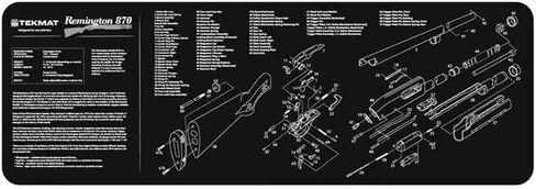 TekMat Original 12" x 36" Plain Gray - 1/8" Thick Oil Resistant Non-Slip Waterproof Scratchproof Washable Rifle Maintenance & Cleaning Mat in Saudi Arabia