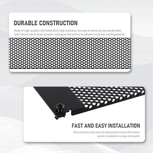 لوحة فارغة بفتحة تهوية 1U، حامل لوحة فارغة على حامل معدني لحاوية حامل الخادم مقاس 19 بوصة أو خزانة الشبكة، عبوتان in Kuwait