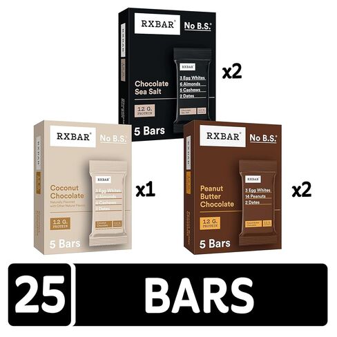 RXBAR Protein Bars, Protein Snack, Snack Bars, Chocolate Sea Salt, 22oz Box (12 Count) in Saudi Arabia