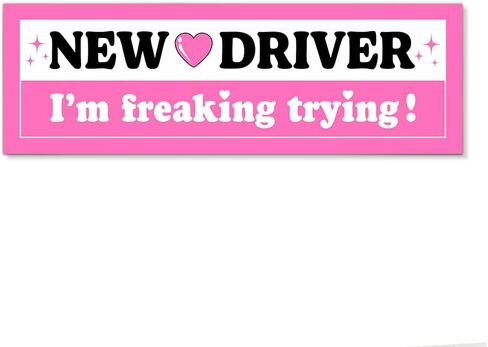 Bestie Please Let Me Merge Car Bumper Magnet Sticker, Cute Cat Waterproof Car Sticker for Women Driver, Black Kitten Vehicle Vans Bumper Magnet, New Driver Gifts for Bestie Cats Lover Pet Owner in Saudi Arabia