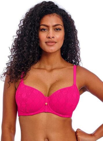 قميص بكيني نسائي من Nomad Nights Underwire على شكل قلب in Kuwait