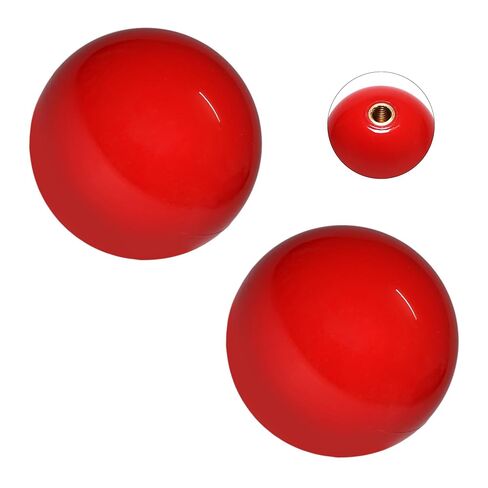Sghgcvjjf 2Pcs Arcade Replacement Parts,Arcade Joystick Ball Top,Round Joystick Head,for Arcade1up Zippy Sanwa Seimits Joystick with M6 Screw Thread（Black） in Saudi Arabia