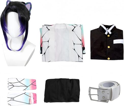 Kamado Tanjiro Kamado Nezuko Cosplay Costume Adult Zenitsu Cosplay Suit for Women Men Outfits in Saudi Arabia