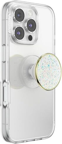 قبضة هاتف PopSockets لـ MagSafe مع مسند، حامل مغناطيسي، جزء علوي قابل للتبديل، تثبيت آمن لحافظات iPhone MagSafe، قبضة الهاتف والكمبيوتر اللوحي - قطع الكاكاو بالمينا in Kuwait