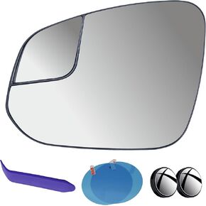 زجاج مرآة جانبية للسائق EAP متوافق مع Toyota RAV4 2013-2025، 4runner 2014-2024، Tacoma 2016-2023، ساخن 879610R210 8796142D10 8796142D20 879610R220 8790704010 TO1324174 TO132417 5 in Kuwait