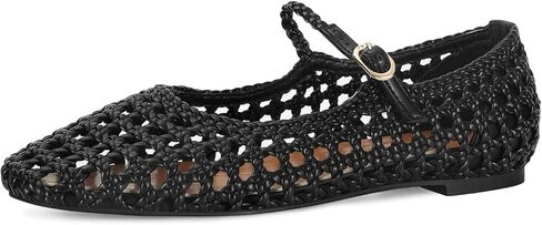 MICIFA الرافية شبكة الباليه الشقق جولة تو القوس شبكة صيد السمك ماري جين الشقق فستان الزفاف أحذية الباليه in Kuwait