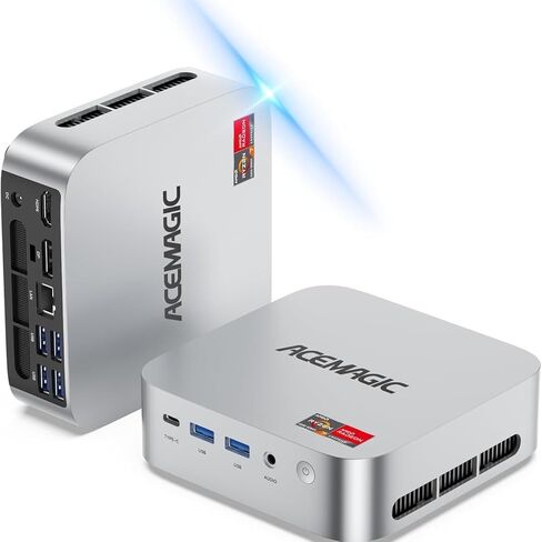 ACEMAGIC K1 Mini PC Windows 11 Pro, Intel Core 12600H (Beat 12450H up to 4.5 GHz) Mini Computers, 16GB DDR4 RAM 512GB SSD Triple 4K Display Desktop Micro Small Pc with BT5.2/WiFi6/HDMI/USB3.2 in Kuwait
