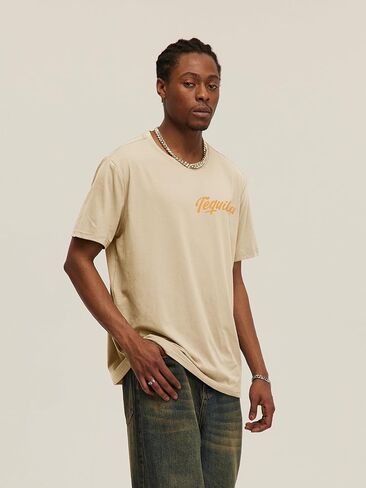 Men's Graphic Tees Letter Print Short Sleeve Aesthetic T Shirt Vintage Summer Tops in Saudi Arabia