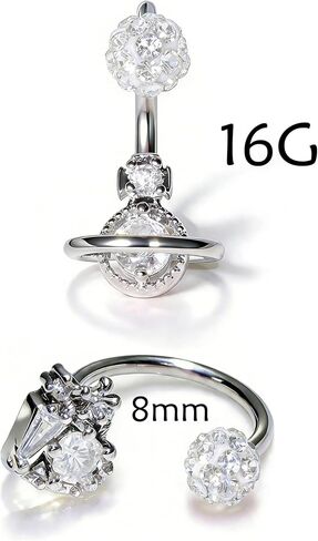 16G 8mm Lip Rings Vertical Labret Lip Piercing Jewelry Rook Surgical Steel Women Men Pink in Saudi Arabia