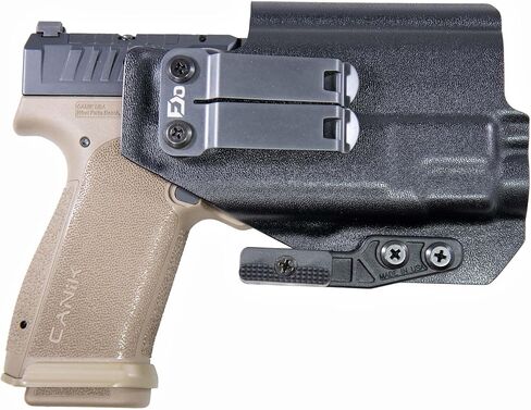 FDO Industries IWB Lightbearing Kydex Holster Optic Cut مع مخلب وDCC مشبك تروس معدني قطعة واحدة مقاس 1.5 بوصة - صنع في الولايات المتحدة الأمريكية in Kuwait
