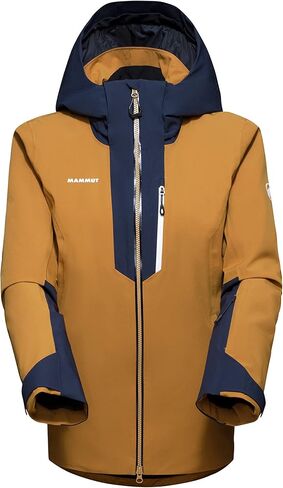 سترة بغطاء للرأس من Mammut Stoney HS Thermo - للنساء، أسود، M in Kuwait