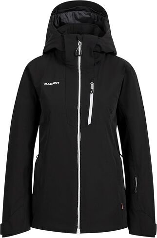 سترة بغطاء للرأس من Mammut Stoney HS Thermo - للنساء، أسود، M in Kuwait