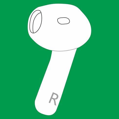 One Left Earbuds Replacement A3053, OEM A3050 A3054 for Legit Pod 4 (4th Generation), Single Left Ear Side Only, Compatible with Original Air 4 A3058 Charging Case (Not for ANC Version), Used Pods in Saudi Arabia