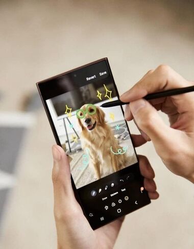 F-TECH S22 Ultra S Pen (WithBluetooth) Replacement for Samsung Galaxy S22 Ultra 5G All Versions Touch Stylus Pen with 5*Tips/Nibs (Burgundy) in Saudi Arabia