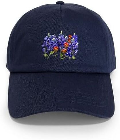 CafePress Bluebonnets and Paintbrush Cap Adjustable Baseball Cap in Saudi Arabia