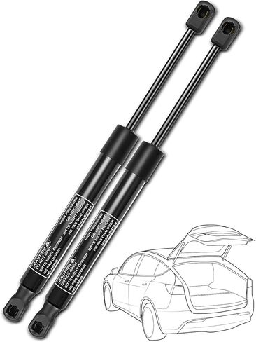 Set of 2 Tailgate Trunk Liftgate Lift Support Struts Gas Shock Spring for Mazda 6 2003-2008 Sedan in Saudi Arabia