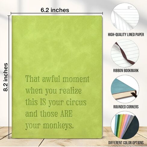 Funny Boss Gifts Office Notebook Writing Journal Humorous Office Gift for Manager Boss Leader Supervisor-Black in Saudi Arabia