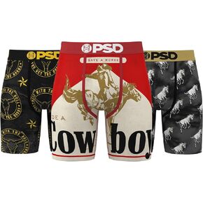 PSD Underwear Men's Cowboy Boxer Brief, Multi, M in Saudi Arabia