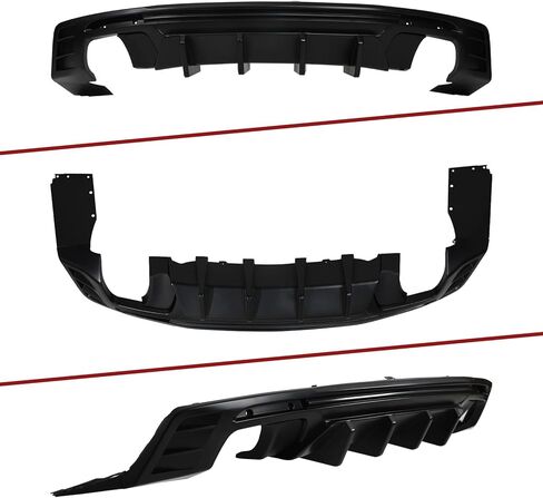 شفة ممتص الصدمات الخلفي متوافقة مع 2016-2024 Camaro LS LT1 LT SS (باستثناء طراز ZL1) كوبيه وموزع ناشر خلفي ببابين قابل للتحويل من ألياف الكربون in Saudi Arabia