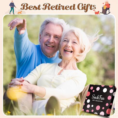 Retirement Gifts Ideas Socks - Best Retirement Gifts Retired Teacher, Funny Retirement Socks Women Retired Socks Men in Saudi Arabia