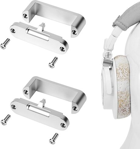 Geekria زوج واحد من مجموعة تثبيت عصابة الرأس المعدنية المتوافقة مع سماعات Audio-Technica ATH-M50x، M50xBT، M50xGM، M50xBB، M50xPB، M50xWH، M50x ENSO، M50XSTS-USBMIKU، أجزاء إصلاح (أسود) in Kuwait